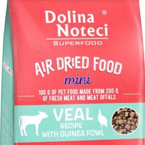Karma dla psa DOLINA NOTECI superfood mini danie cielęcina perliczka 1kg