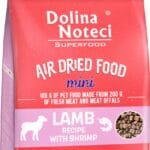 Karma dla psa DOLINA NOTECI superfood mini danie jagnięcina krewetki 1kg