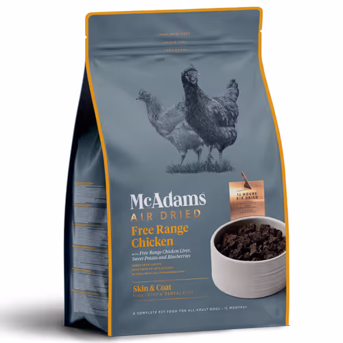 Karma dla psa MCADAMS Air Dried półwilgotna kurczak 1.5kg
