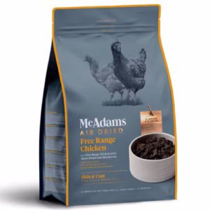 Karma dla psa MCADAMS Air Dried półwilgotna kurczak 400g