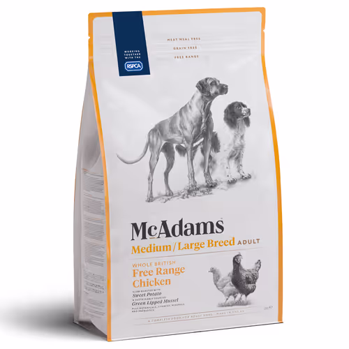 Karma dla psa MCADAMS Medium:Large wypiekana kurczak 2kg Karma dla psa MCADAMS Medium/Large wypiekana kurczak 2kg