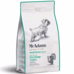Karma dla psa MCADAMS Sensitive Small Breed wypiekana indyk 2kg