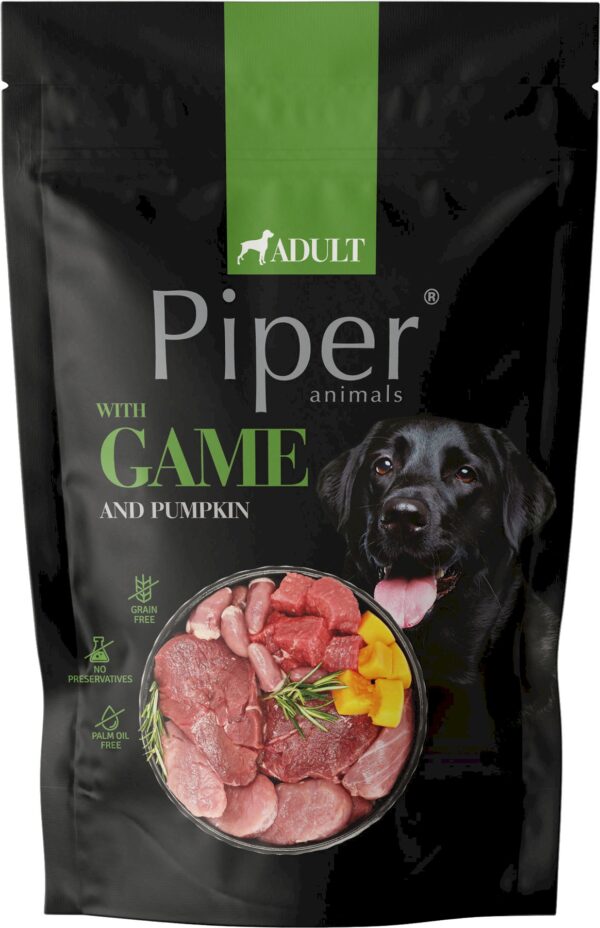 Karma dla psa PIPER dziczyzna dynia 500g