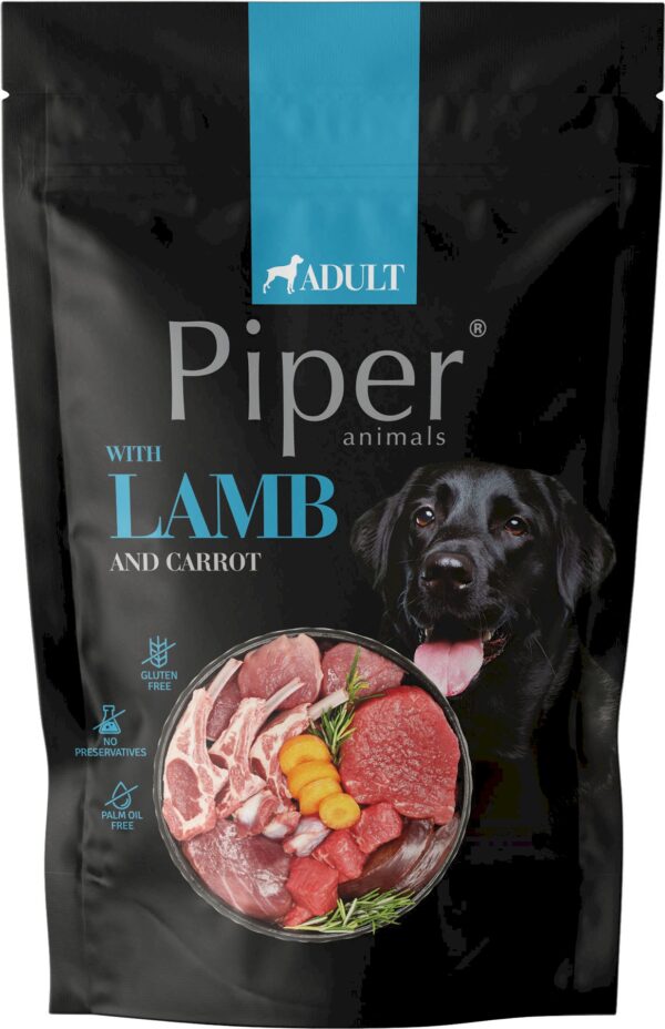 Karma dla psa PIPER jagnięcina marchew 500g
