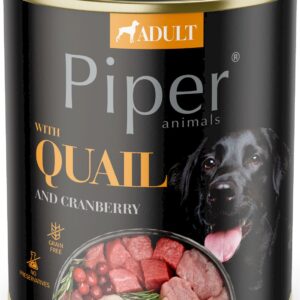 Karma dla psa PIPER przepiórka żurawina 800g