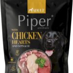 Karma dla psa PIPER serca kurczaka szpinak 500g