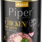Karma dla psa PIPER serca kurczaka szpinak 800g