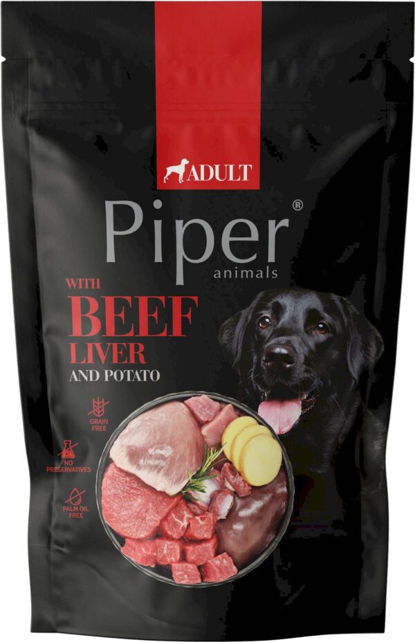 Karma dla psa PIPER wątroba ziemniaki 500g Karma dla psa PIPER wątroba ziemniaki 500g