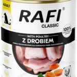 Karma dla psa RAFI drób 800g