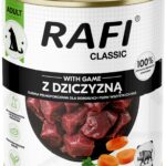 Karma dla psa RAFI dziczyzna 800g