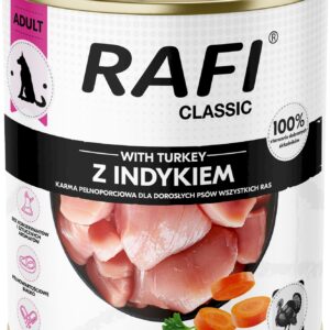 Karma dla psa RAFI indyk 800g