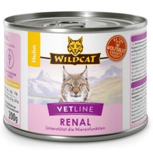 Karma dla kota WILDCAT Vetline Renal kurczak 200g