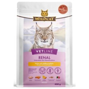 Karma dla kota WILDCAT Vetline Renal kurczak 400g