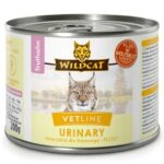 Karma dla kota WILDCAT Vetline Urinary indyk 200g