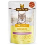 Karma dla kota WILDCAT Vetline Urinary indyk 85g