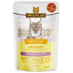 Karma dla kota WILDCAT Vetline Urinary indyk 85g