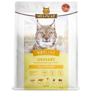 Karma dla kota WILDCAT Vetline Urinary kurczak 3kg