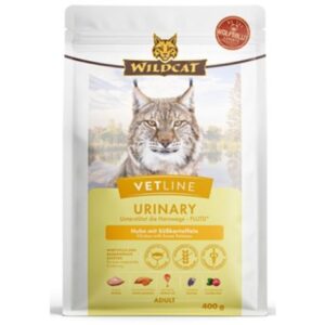 Karma dla kota WILDCAT Vetline Urinary kurczak 400g