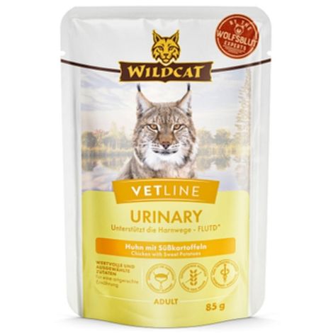 Karma dla kota WILDCAT Vetline Urinary kurczak 85g Karma dla kota WILDCAT Vetline Urinary kurczak 85g