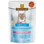 Karma dla kota WILDCAT Vetline Weight Management indyk 85g