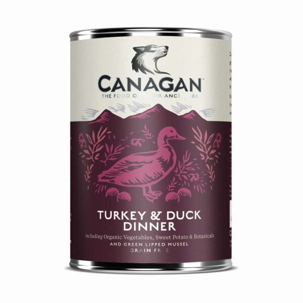 Karma dla psa CANAGAN indyk kaczka 400g