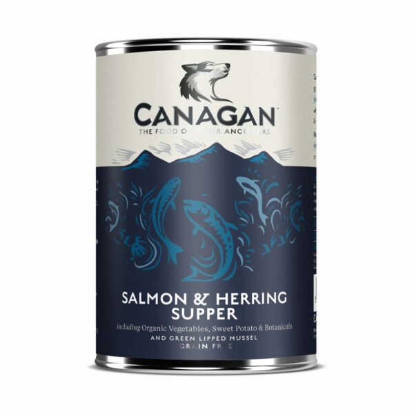 Karma dla psa CANAGAN łosoś tuńczyk 400g