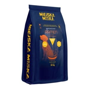 Karma dla psa MIEJSKA MISKA ramen kaczka 20 kg M/L