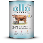 Karma dla psa OLLO Plus Puppy Kolagen indyk wołowina 400g