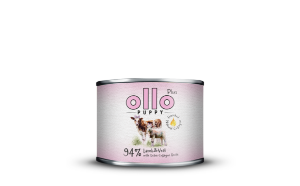 Karma dla psa OLLO Plus Puppy Kolagen jagnięcina cielęcina 200g Karma dla psa OLLO Plus Puppy Kolagen jagnięcina cielęcina 200g