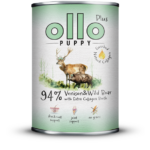 Karma dla psa OLLO Plus Puppy Kolagen jeleń dzik 400g