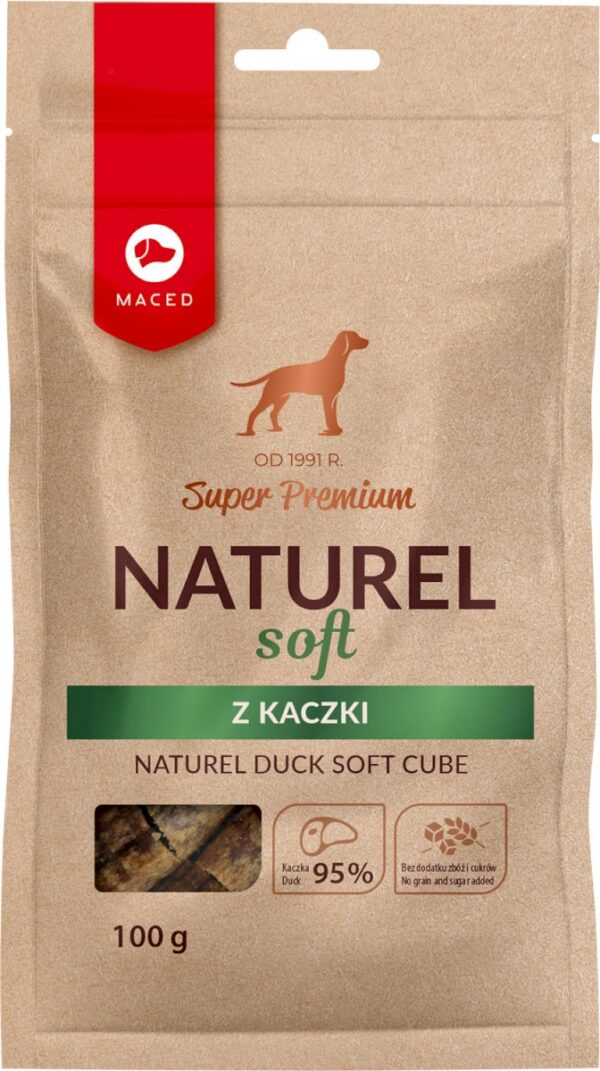 Przysmaki dla psa MACED Naturel Soft kaczka 100g