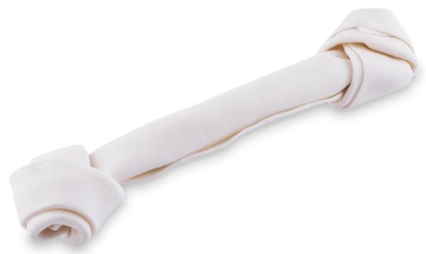 Przysmaki dla psa MACED kość wiązana biała 21cm
