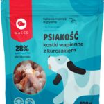 Przysmaki dla psa MACED kostki wapienne kurczak 500g