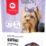 Przysmaki dla psa MACED mini sushi kaczka ryba 60g