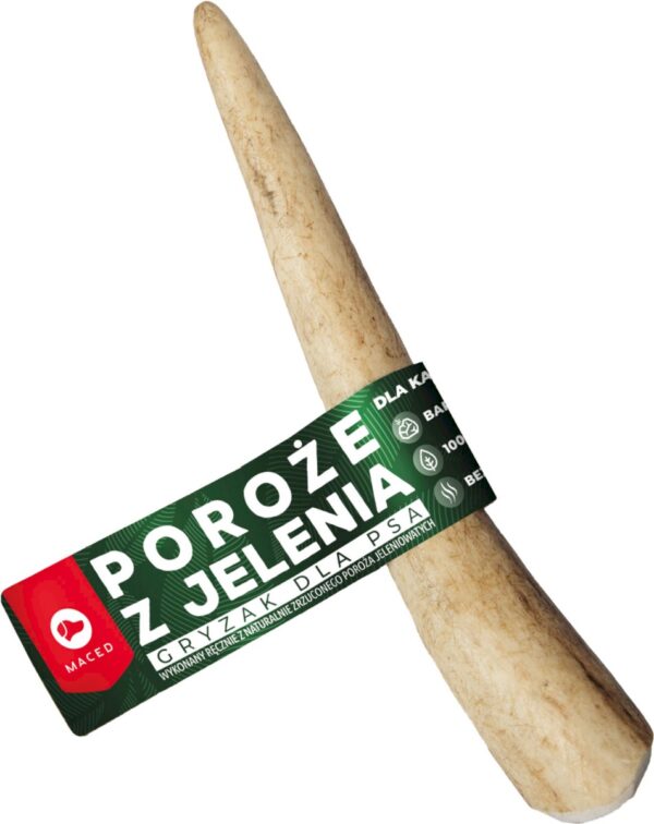Przysmaki dla psa MACED poroże jelenia M Przysmaki dla psa MACED poroże jelenia M