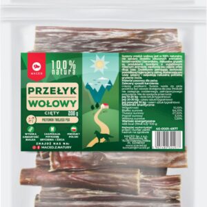 Przysmaki dla psa MACED przełyk wołowy 200g