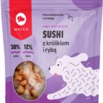 Przysmaki dla psa MACED sushi królik ryba 500g