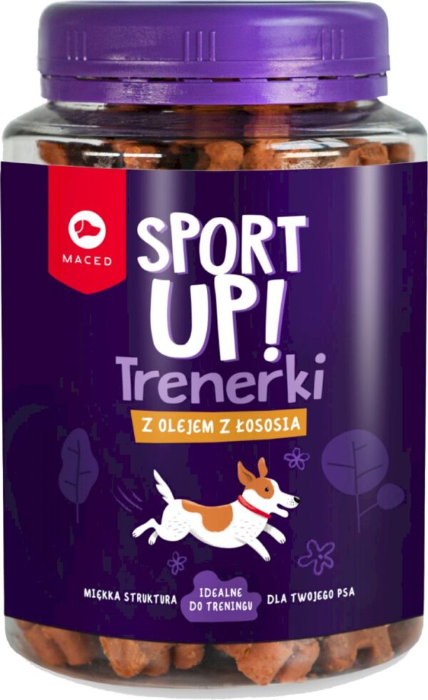 Przysmaki dla psa MACED trenerki z olejem z łososia 300g