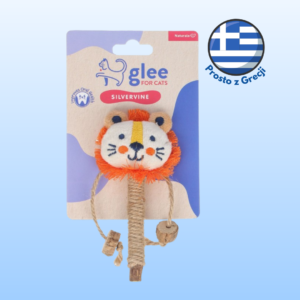 Zabawka dla kota GLEE lew z matatabi 14cm