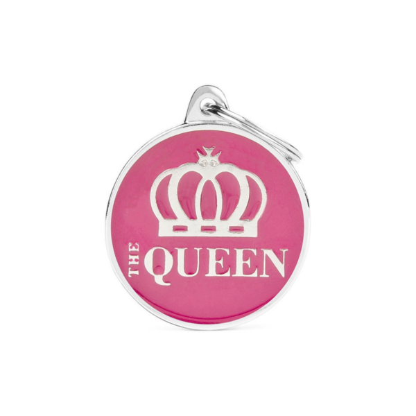 Zawieszka MY FAMILY charms krążek queen L + grawer gratis Zawieszka MY FAMILY charms krążek queen L + grawer gratis